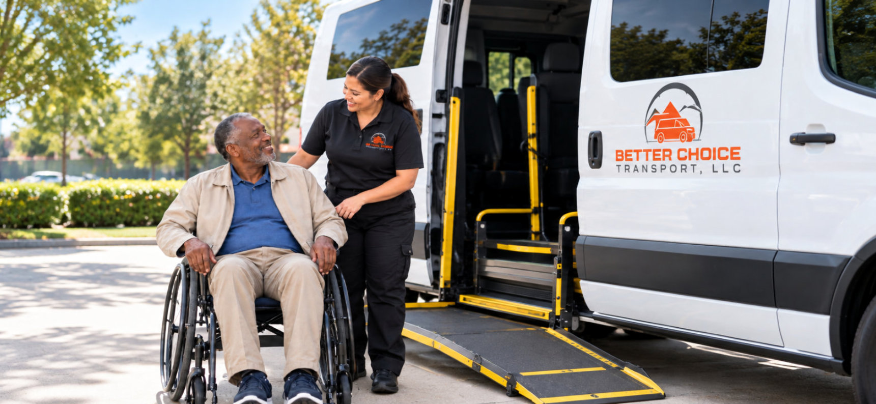 woman assisting elderly person
