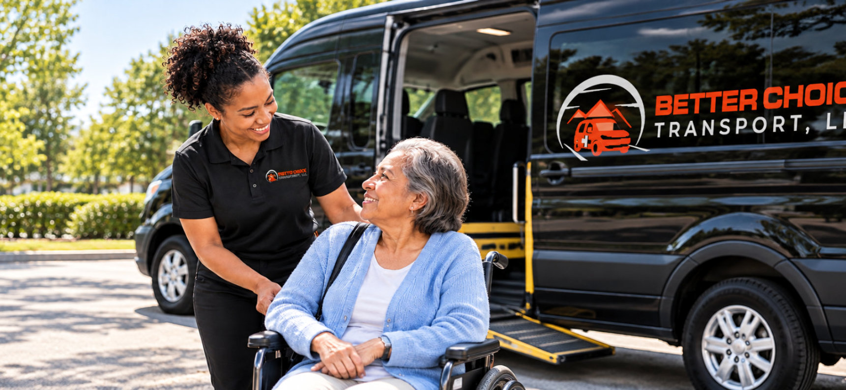 woman interacting with elderly person
