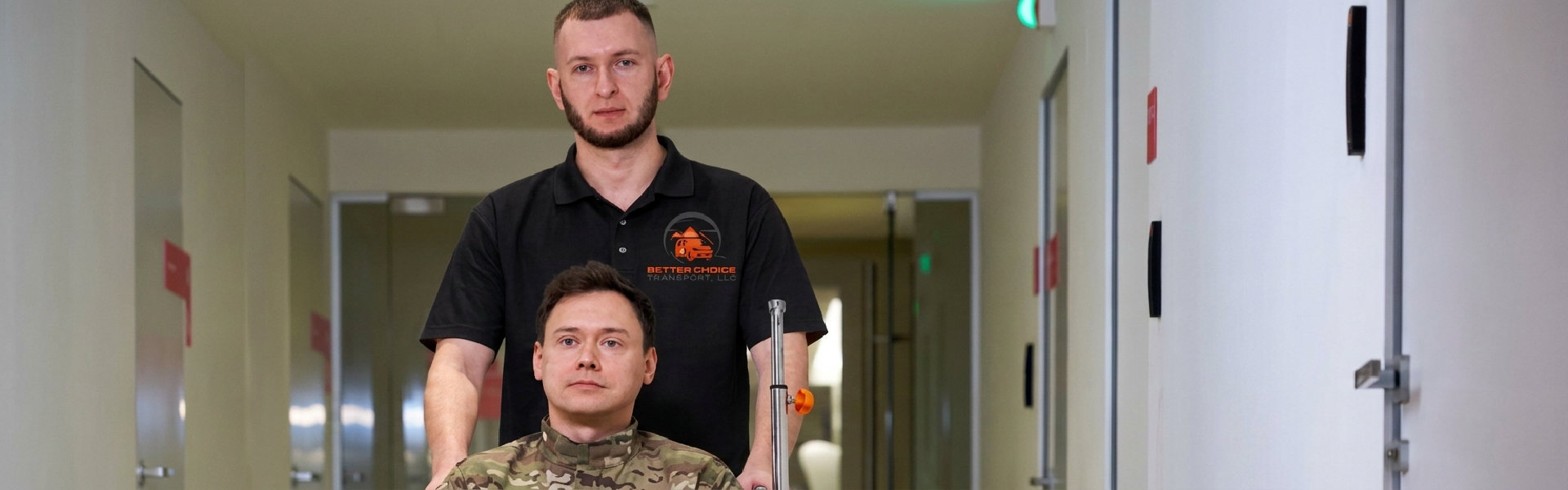 veteran getting assisted